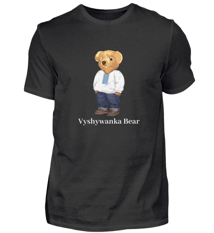 Vyshyvanka Bear (Blau) - Shirt