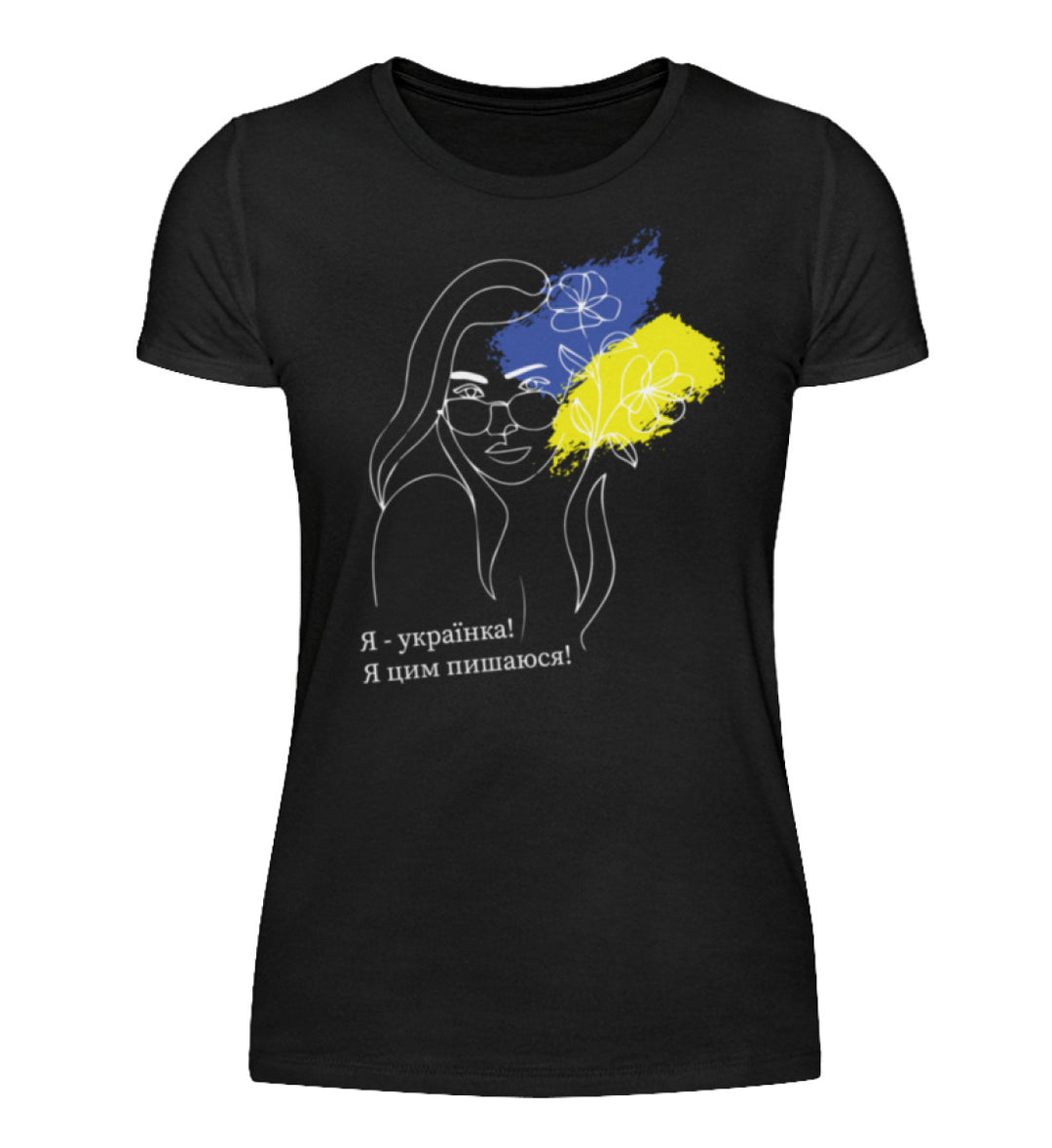 Ja Ukrainka - Damen Shirt